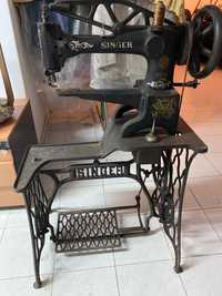 Máquina de costura de sapateiro singer