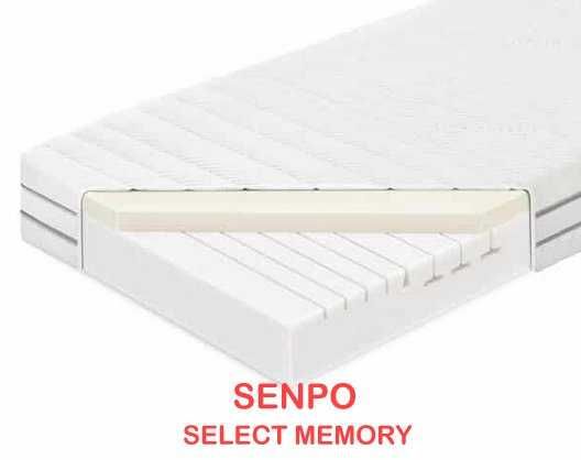 Materac termoelastyczny Senpo Select Memory ZA PÓŁ CENY!