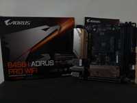 Материнская плата Gigabyte Aorus B450-I PRO Wi-Fi AM4 mini ITX Уцінка