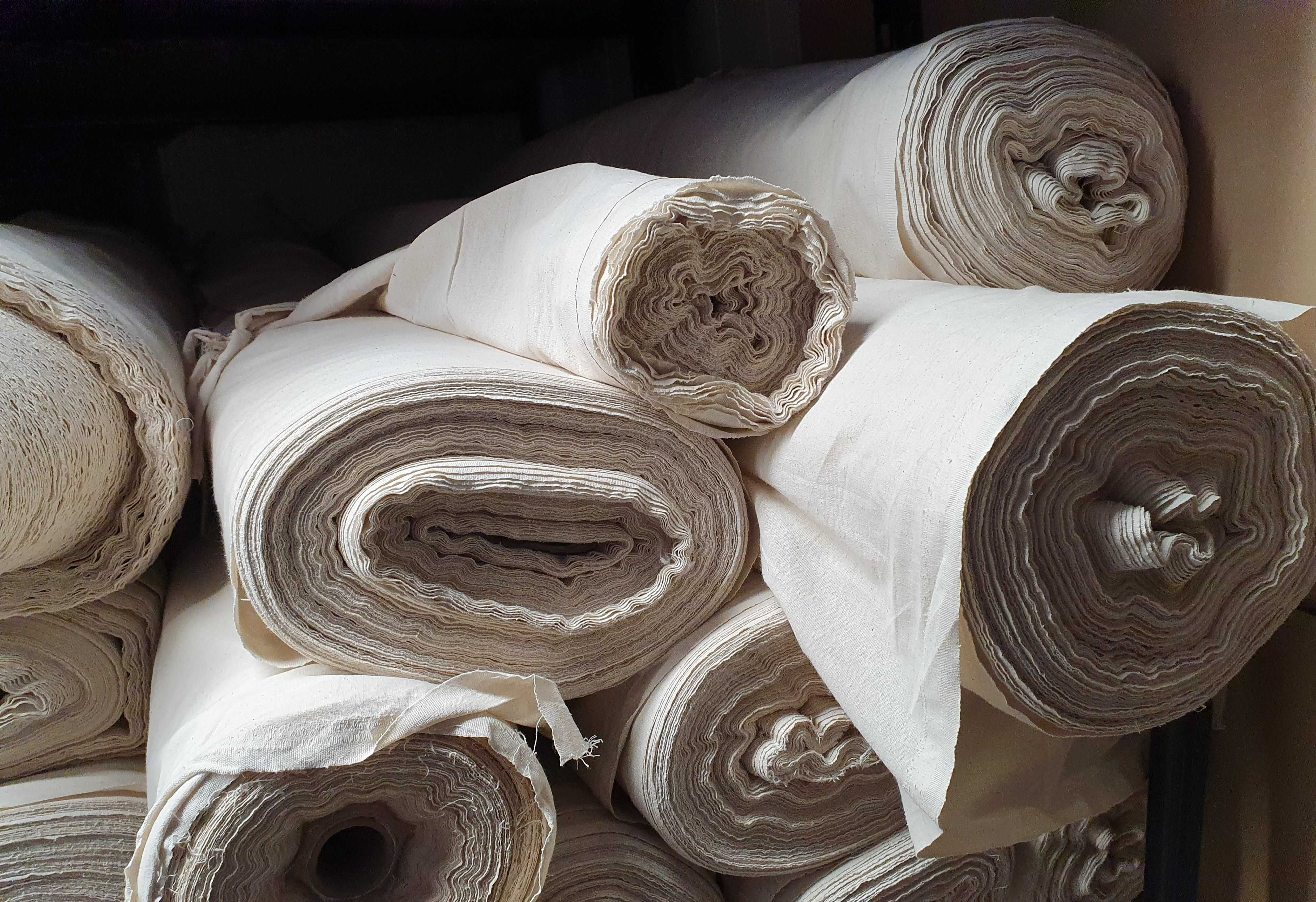 Sprzedam surówki bawełniane 100% tkanina surowa bawełniana