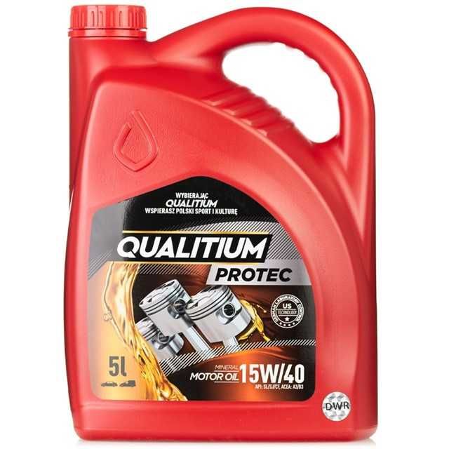 Olej silnikowy QUALITIUM 15w40 5L  PROTEC F-VAT