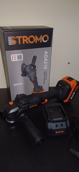 Акумуляторна болгарка Stromo AGA 216 125 круг 20в4 ач