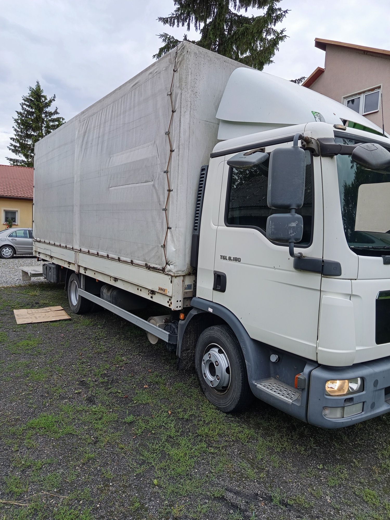 MAN TGL 8,180 blandeka-winda 2010 rok 410tys,DMC 8800kg