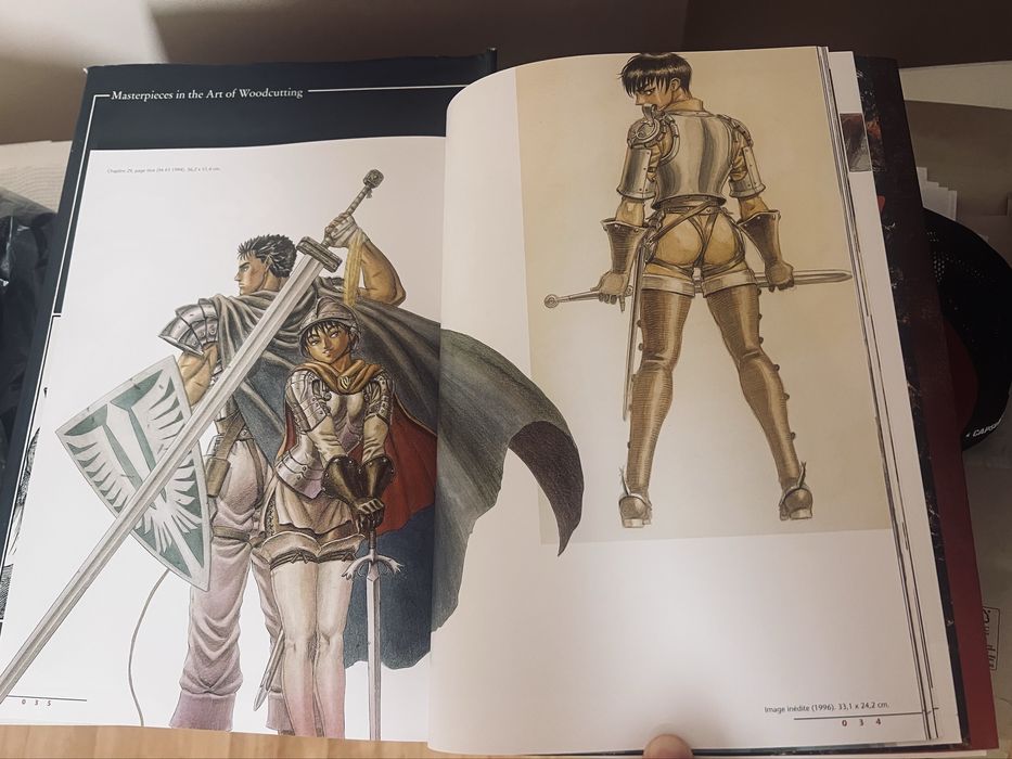 Артбук манга Berserk Illustrations File - Kentaro Miura