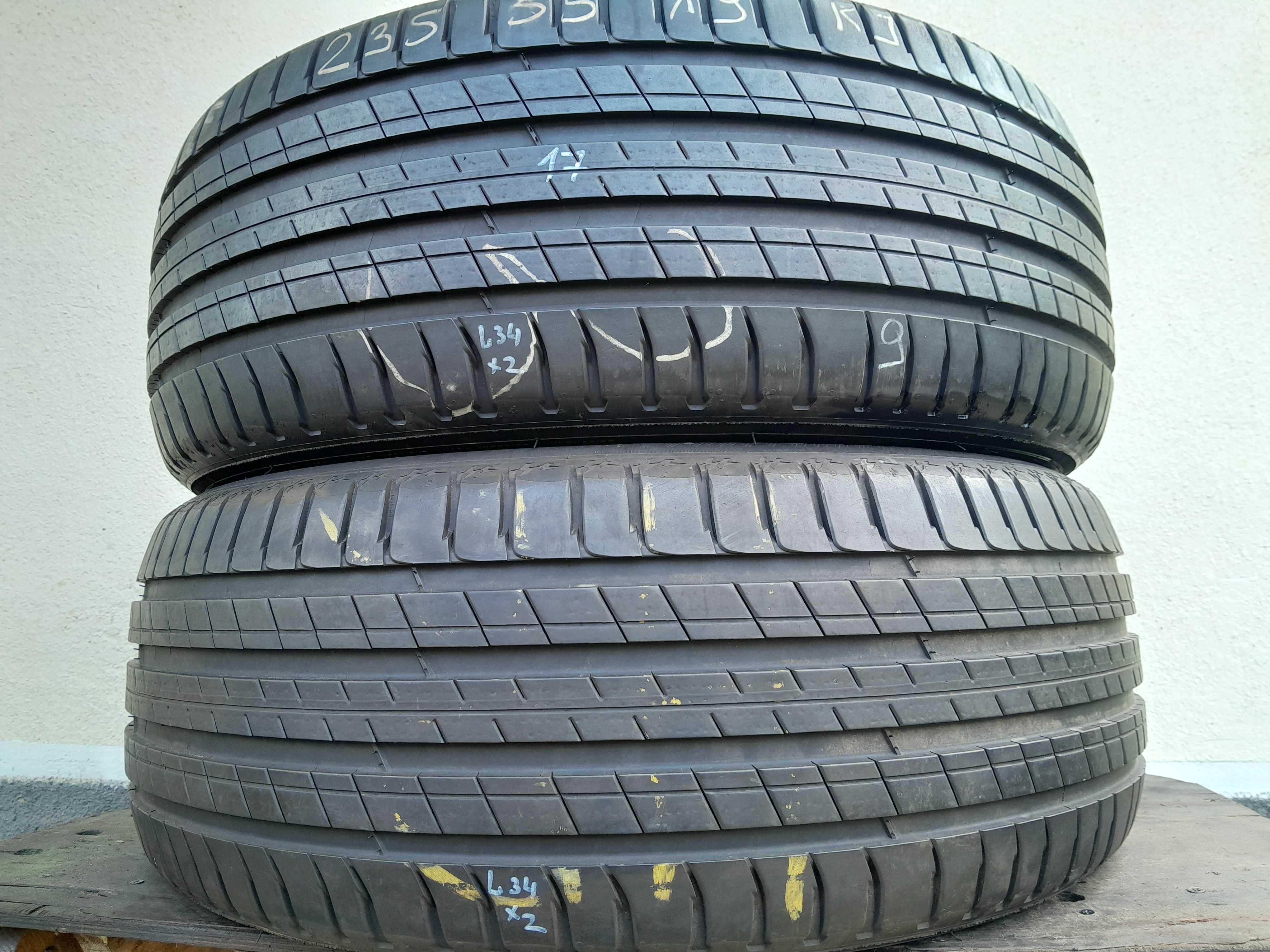 235/55 r19 Michelin 2шт. Шини літні резина летние літо 235 55 19