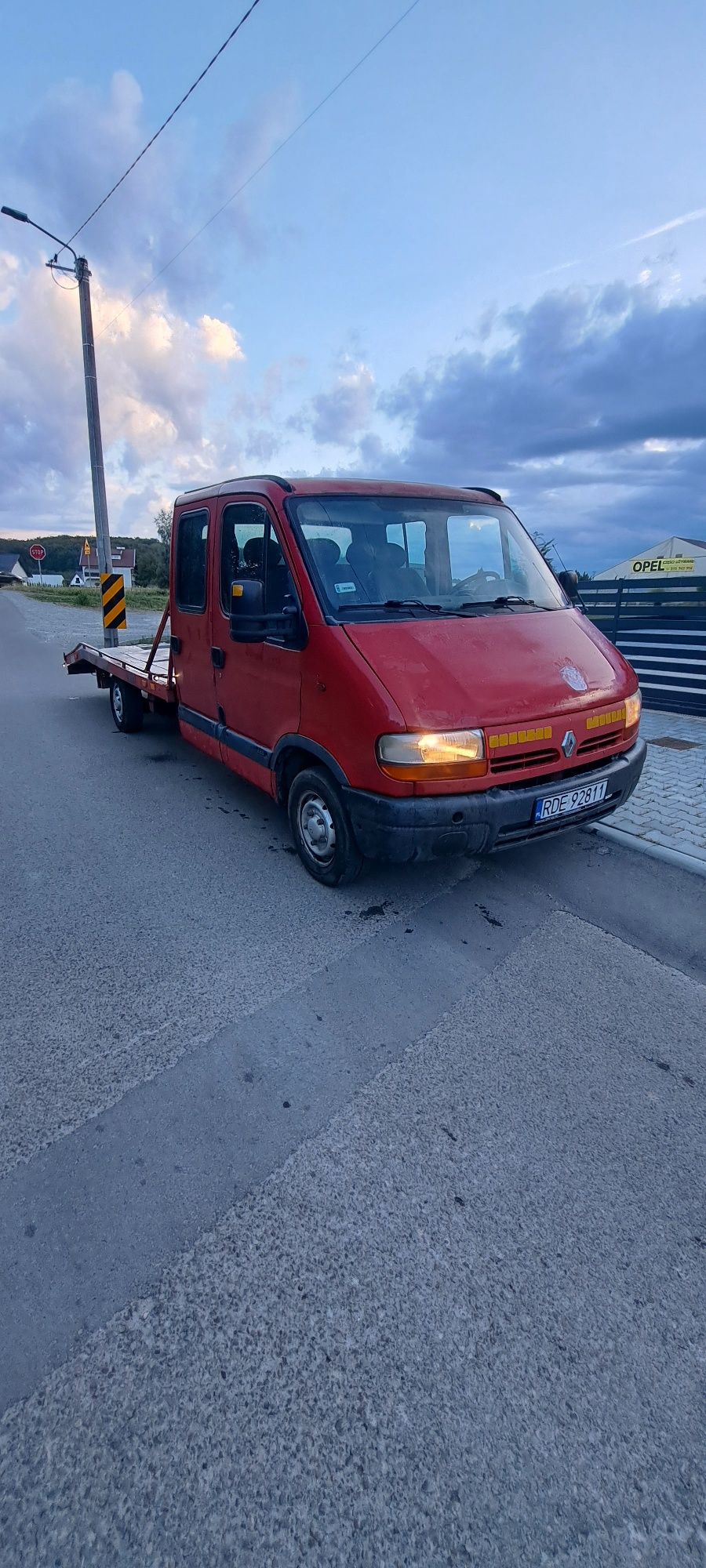 Autolaweta Renault Master doka