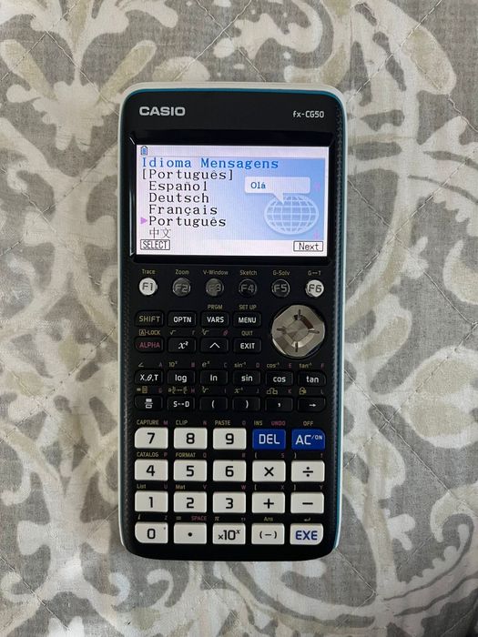 Calculadora CASIO fx-CG50
Descrição - Calculadora CASIO fx-CG