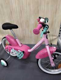 Bicicleta infantil cor de rosa