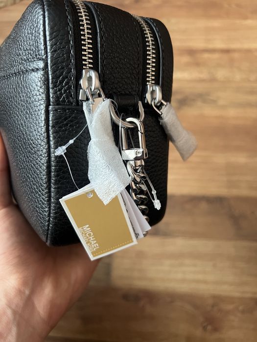 сумка через плечо Michael Kors черная, shoulder bag Michael Kors black