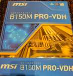 Intel Core i7 6700 - MSI B150m - 16GB DDR4 2400