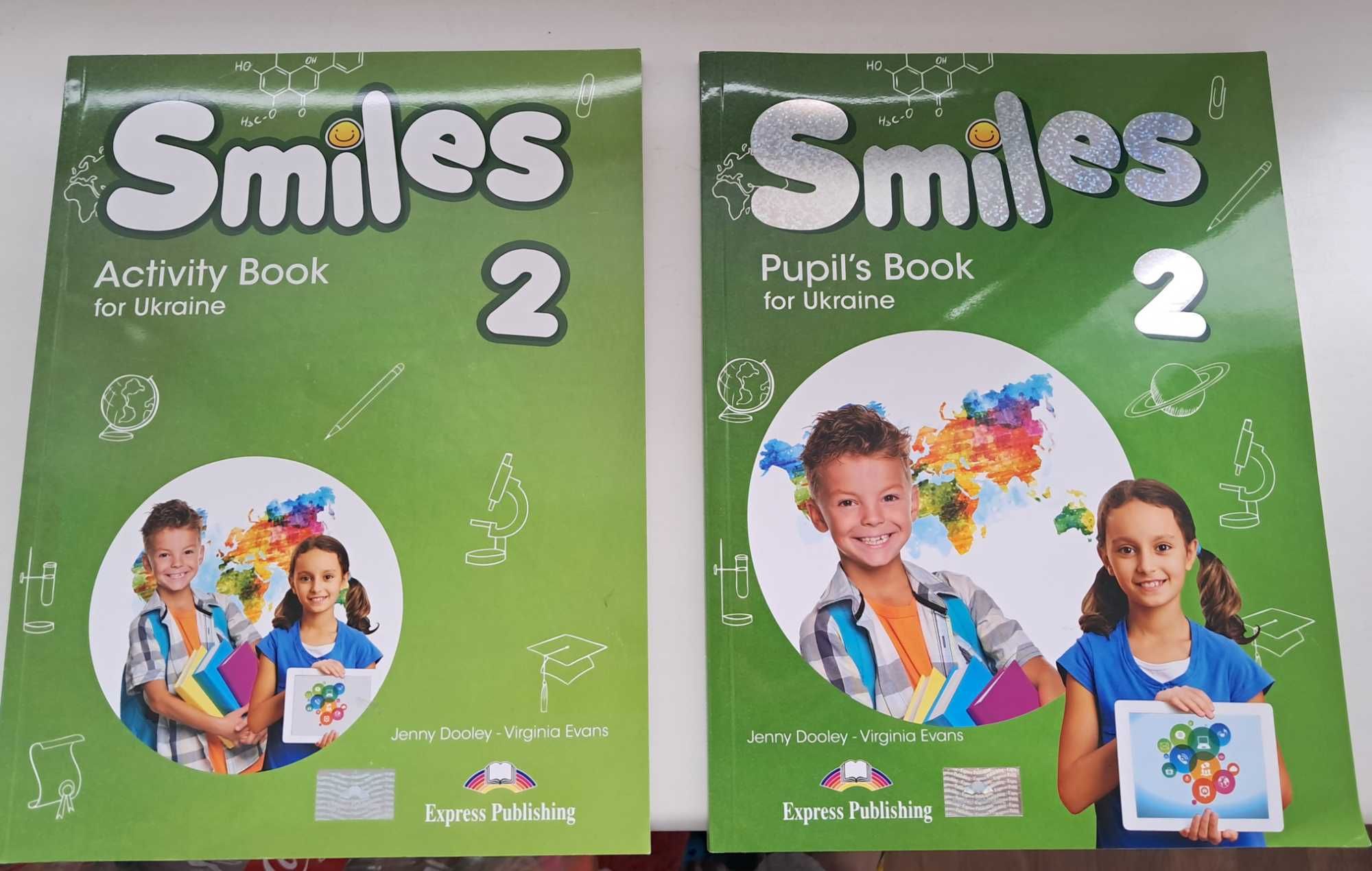 Smiles 2 Activity book + Pupil's book for Ukraine Оригинал Английский