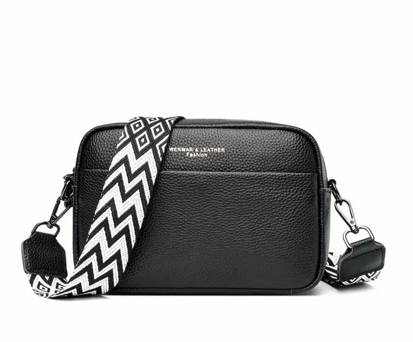 Шкіряна сумка через плече