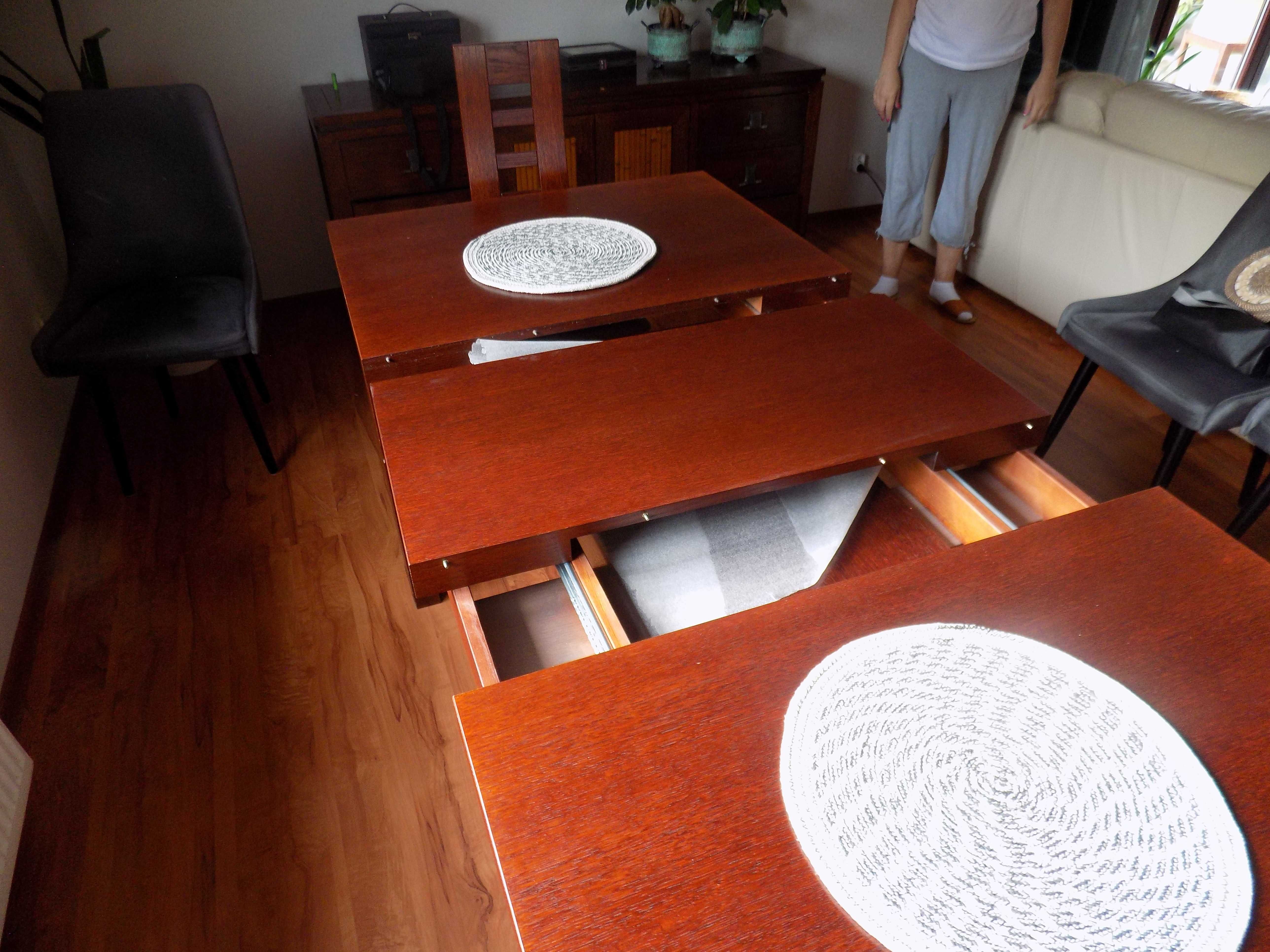 stół drewniany rozkładany