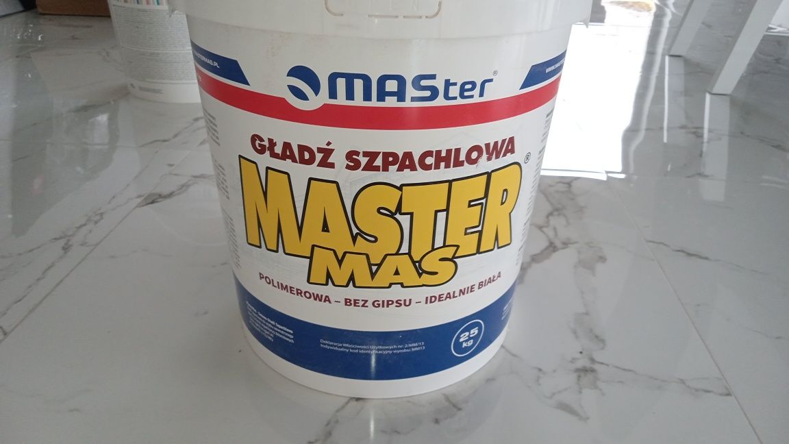 Gładź szpachlowa master mas