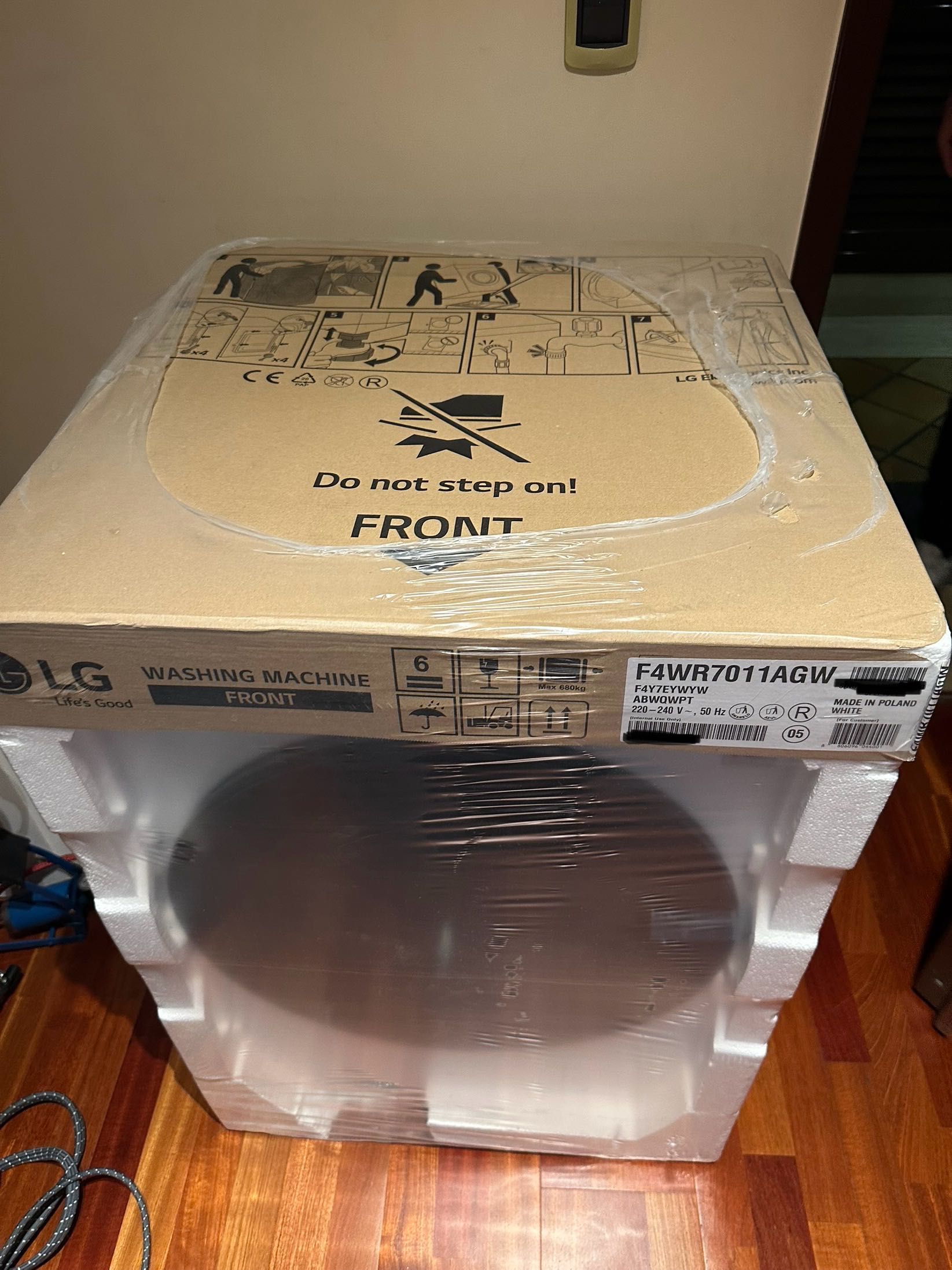 Máquina de Lavar Roupa LG (11 kg - 1400 rpm)