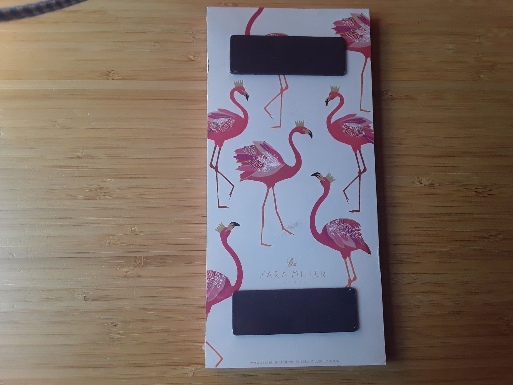 Notes na magnes na lodówke w flamingi w folii !