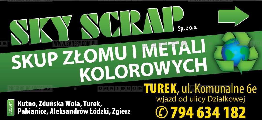 Skup złomu i metali kolorowych, Turek