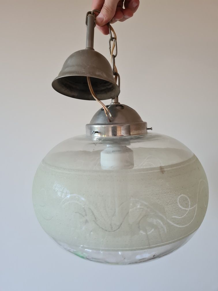 Stary żyrandol# vintage #lampa pokojowa
