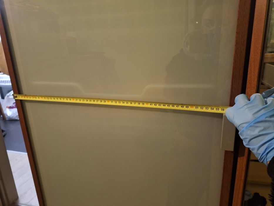 Szafa narożna z lustrem