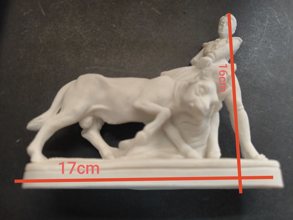 Estatueta Toureiro e Touro