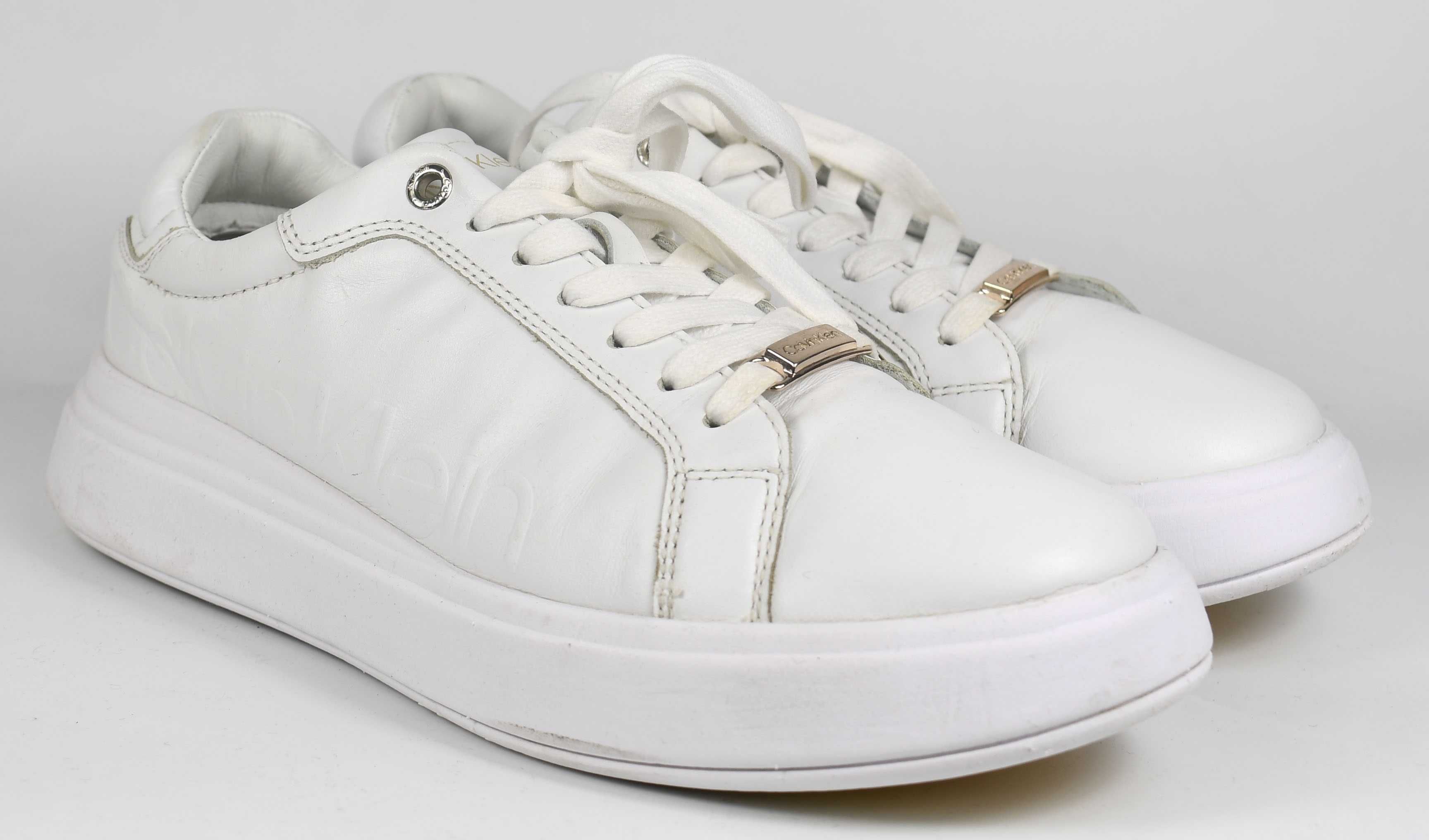 Używane Calvin Klein Sneakersy Gend Neut Lace Up Lth roz. 39