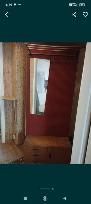 PRL z duszą półka wieszak do korytarza