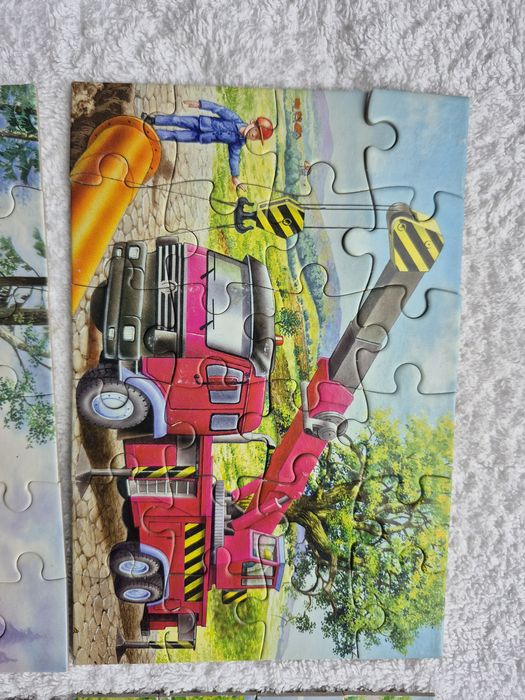 Пазли Castorland 24 елементи техніка машини 4+