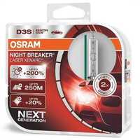 Lâmpadas Xénon Osram D3S Night Breaker Laser