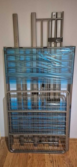 Łóżko piętrowe IKEA SVÄRTA + 2 materace + 2 szuflady – Bielsko-Biała