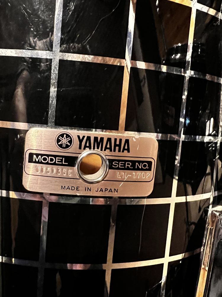 Perkusja Yamaha 5000 ’Black Chrome’ 80s