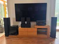 Yamaha kino domowe (NS-555 + NS-333+ NS-C444 + NS-SW700 + RX-V671 ..)