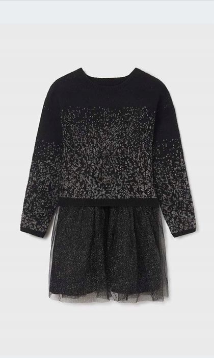 Mayoral, 140cm, j.nowe. 10 lat sukienka i sweterek