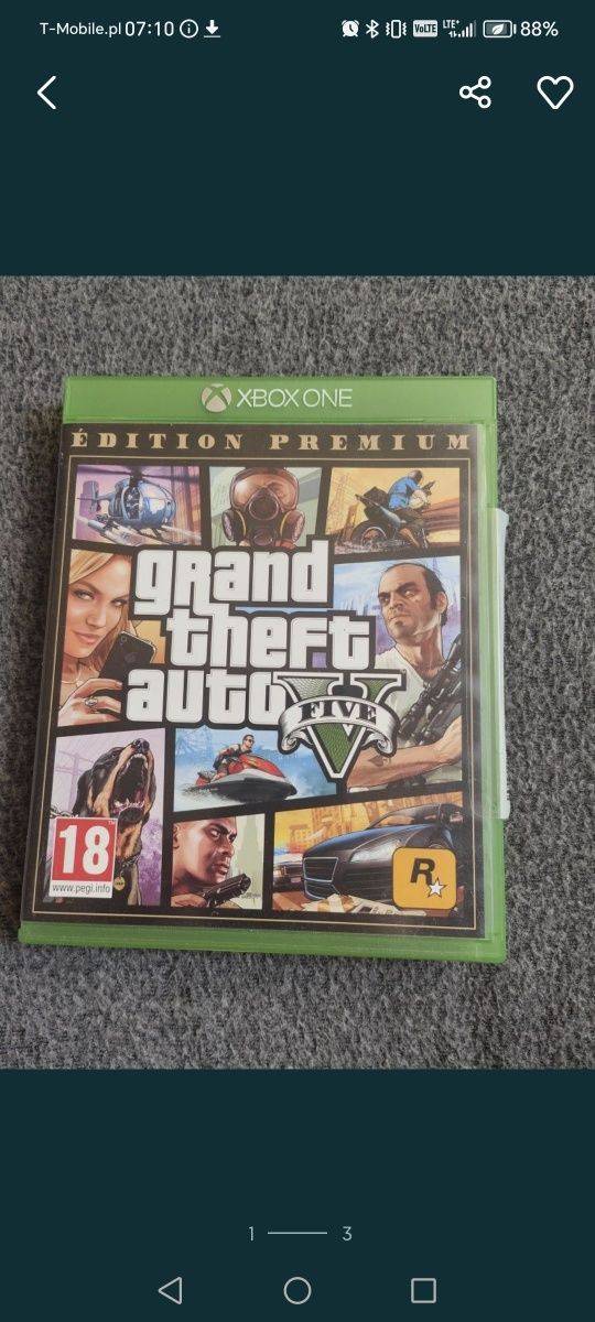 Gta v premium xbox one s x series