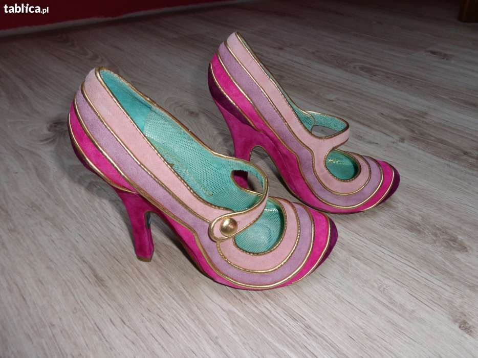 Nowe buty firmy Irregular Choice 36 , sylwester, bal, multikolor