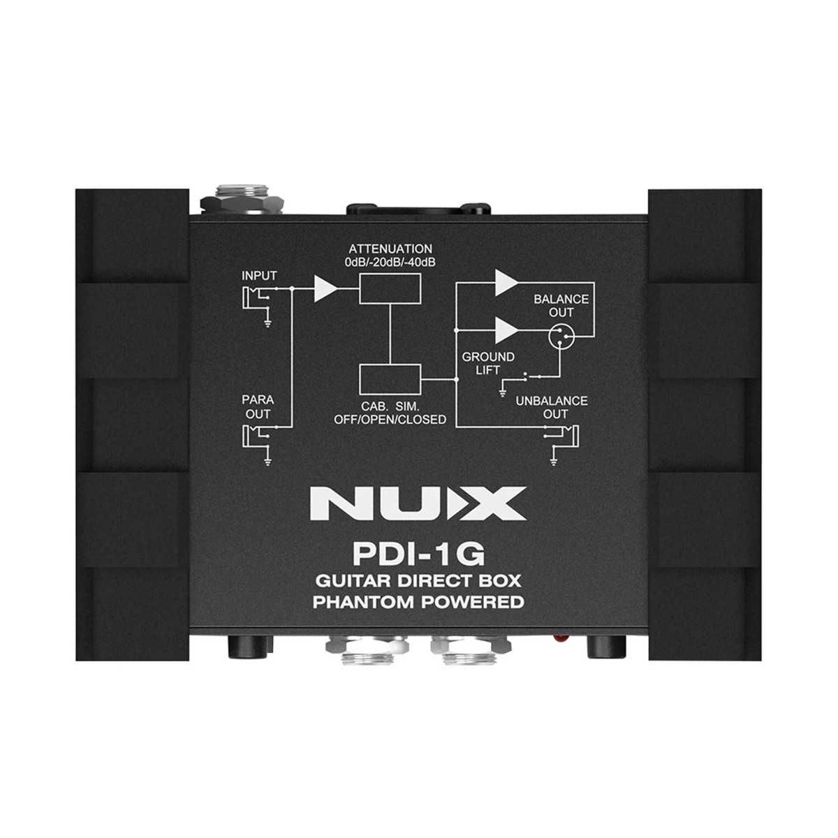NUX PDI-1G  DI Box para guitarra ou baixo (nova)