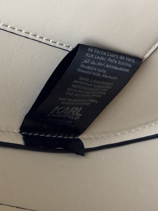 ДЕФЕКТ Сумка-сідло Karl Lagerfeld Карл Лагерфелд Через Плече