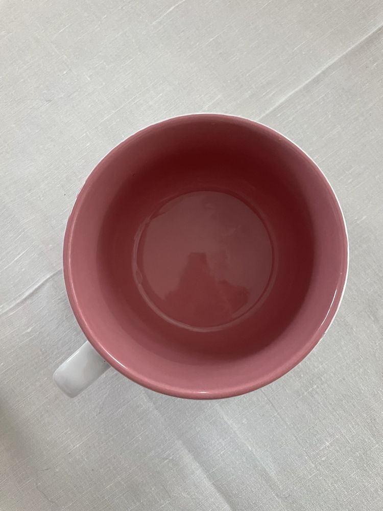 Półlitrowy rózowy kubek 0,5L