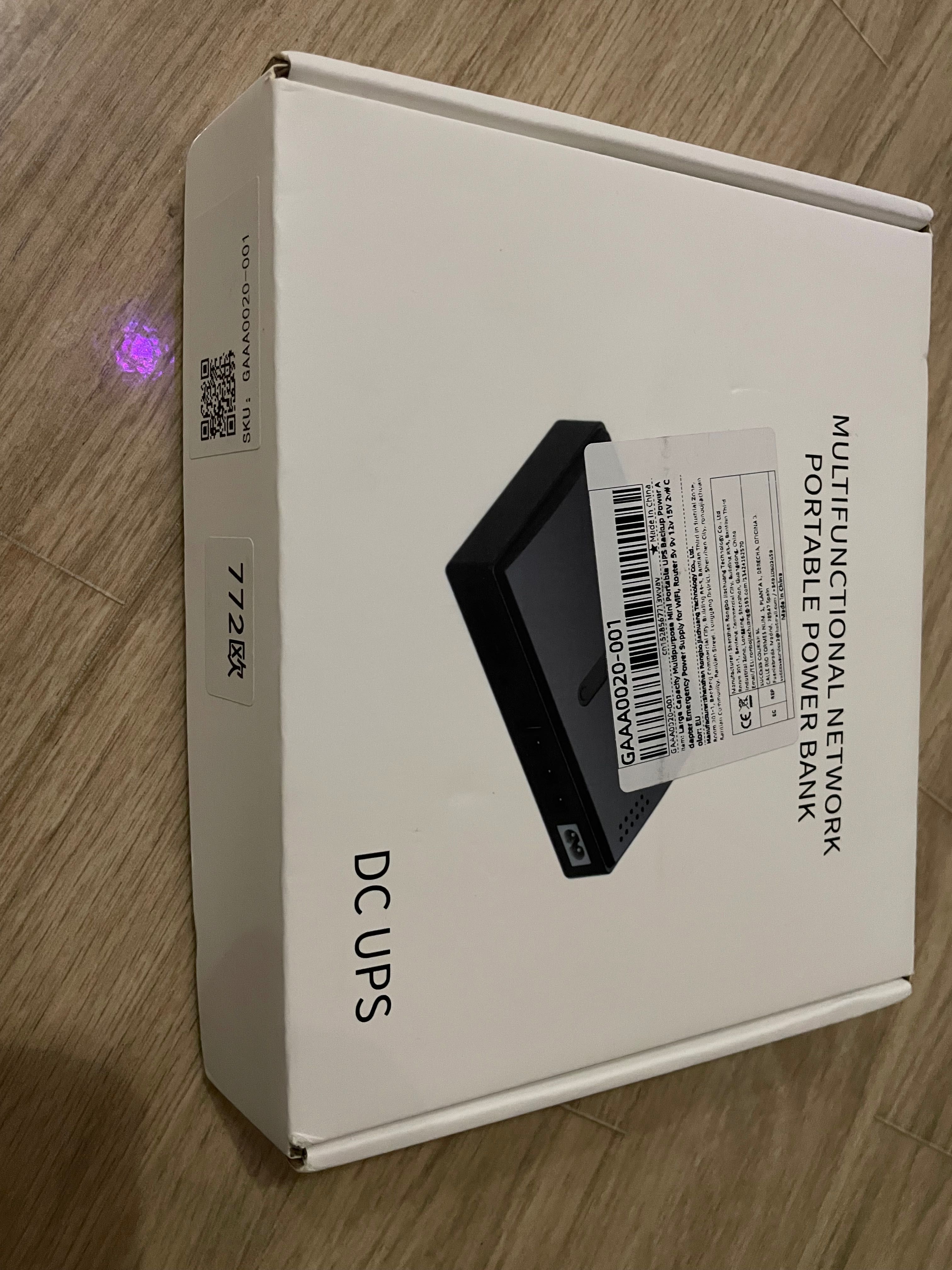 ДБЖ для роутера, Wi-fi, UPS безперебійник 10400mah 5/9/12v