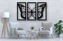 Dekoracja ścienna panel 3D motyl. Duży . Hit