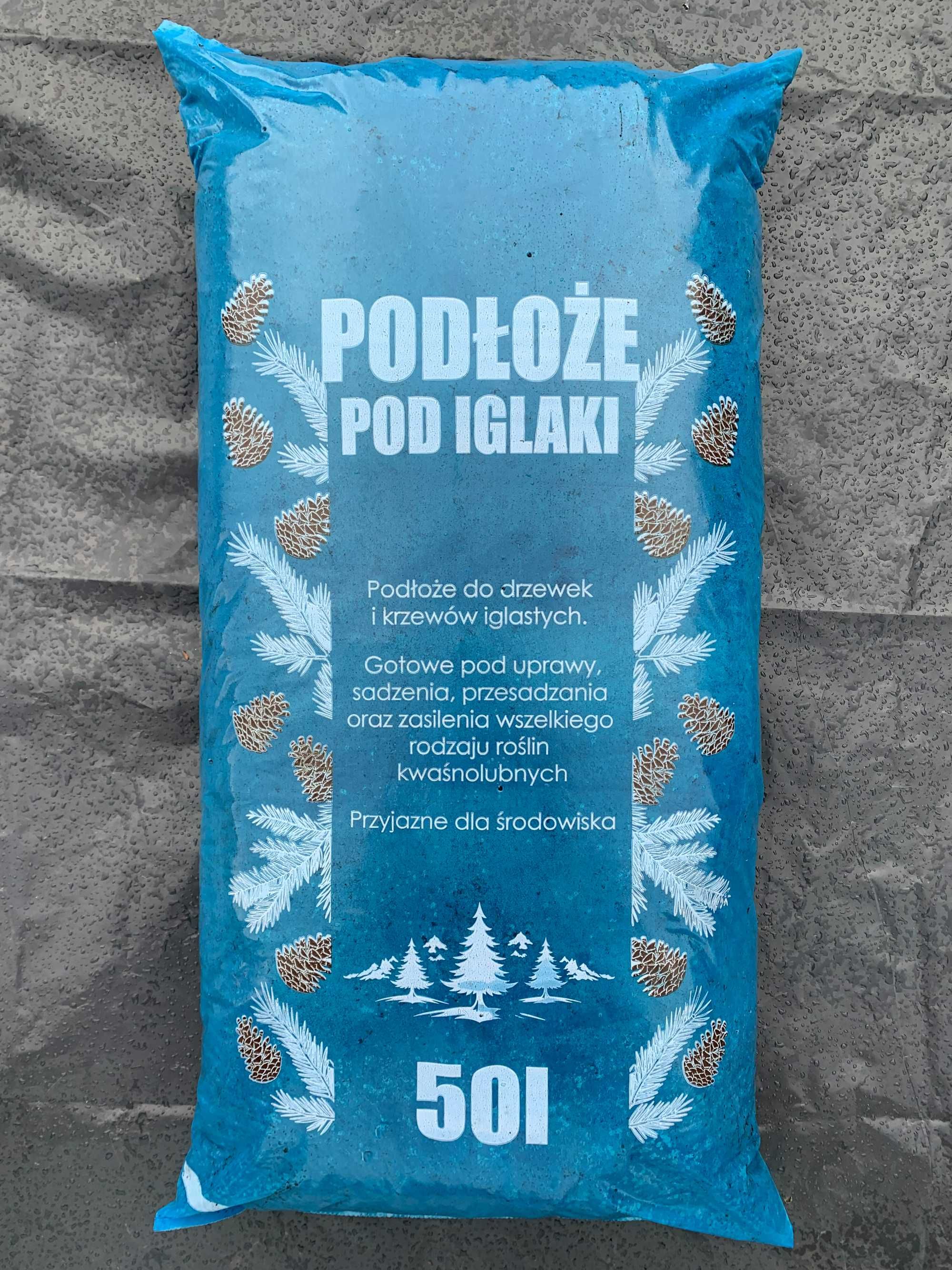 Podłoże pod iglaki kwaśna ziemia 50litrów Grójec