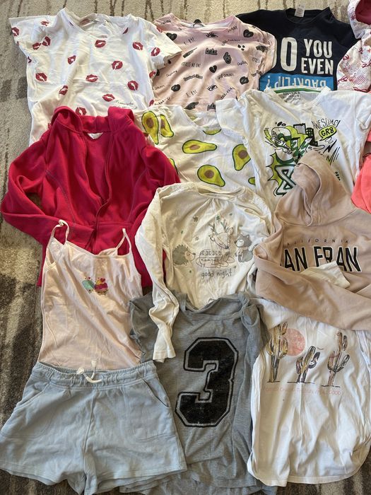 Zestaw ubranek dla dziewczynki rozm.146-152