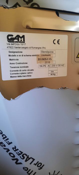 Wałkownica GAM R40 PE