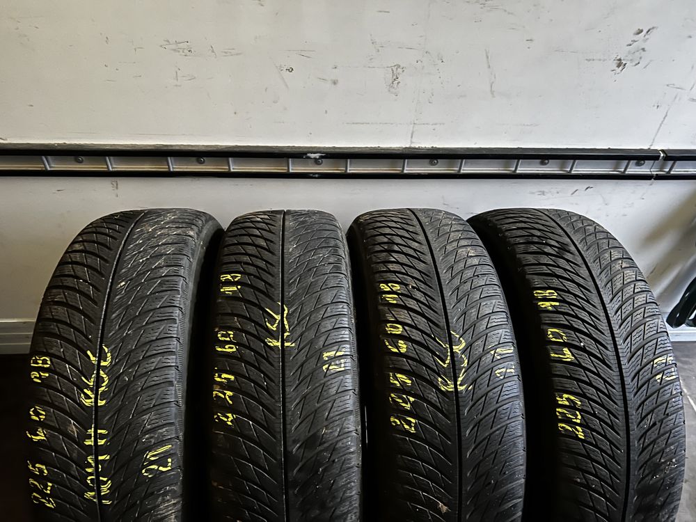 4 opony Michelin pilot alpin 5 zp 225/60/18 2021r.