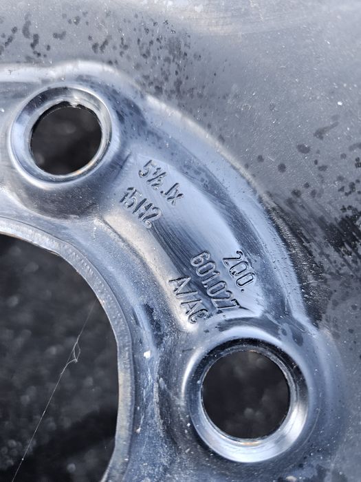 15 5x100 Felgi stalowe Audi A1