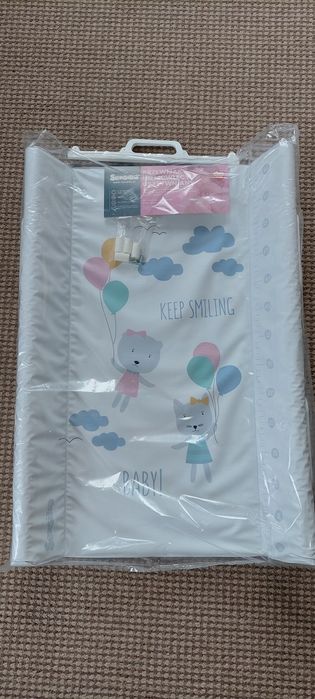 Сповивальна дошка Sensillo Біла 70 см Нова