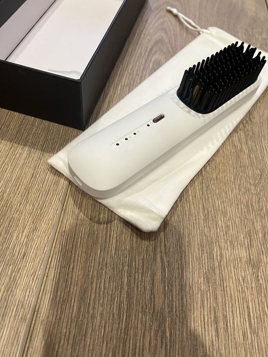 Бездротова росчіска випрямляч волосся,акумуляторна росчіска