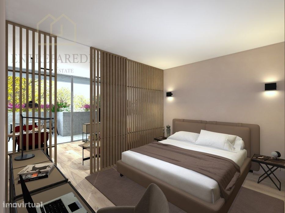 Comprar apartamento T0 Matosinhos - Apartamento de Serviço - Varand...