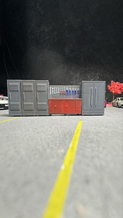 шафи для діорам 1:64