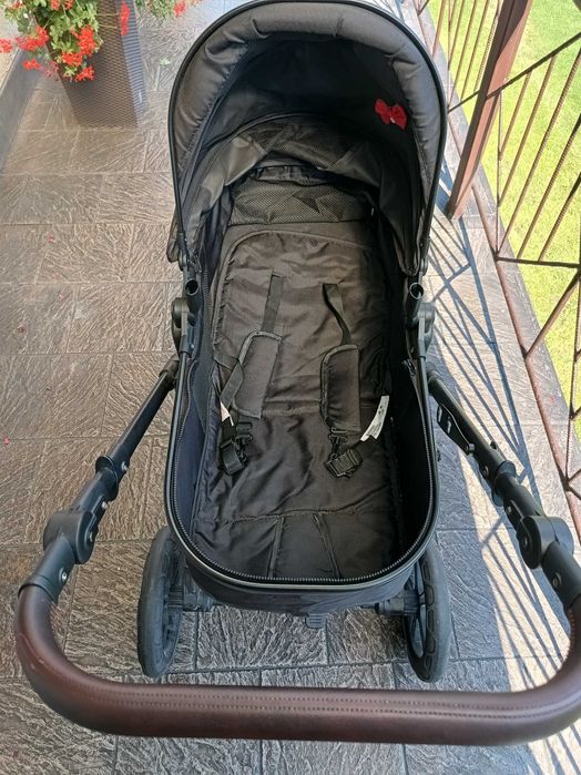 Wózek czarny 3 w 1
