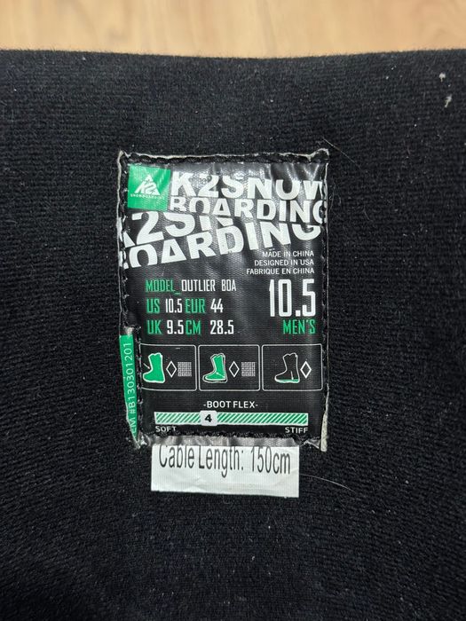 Сноубордичні ботинки K2
